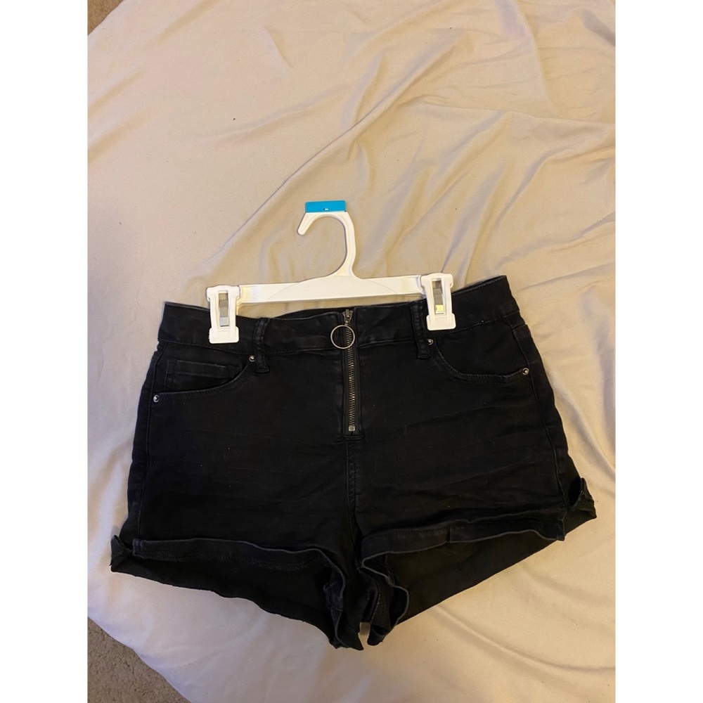 ❤️❤️ high waisted black shorts